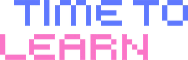 Lettering time to learn text PNG, SVG