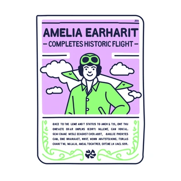 Amelia earhart