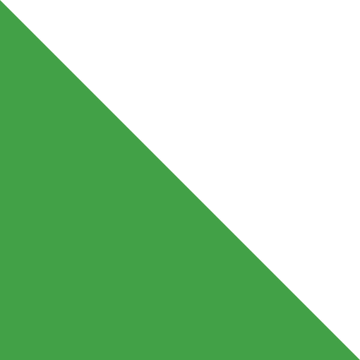 Triangle green illustrazione in stile Fogg scarica in PNG, SVG