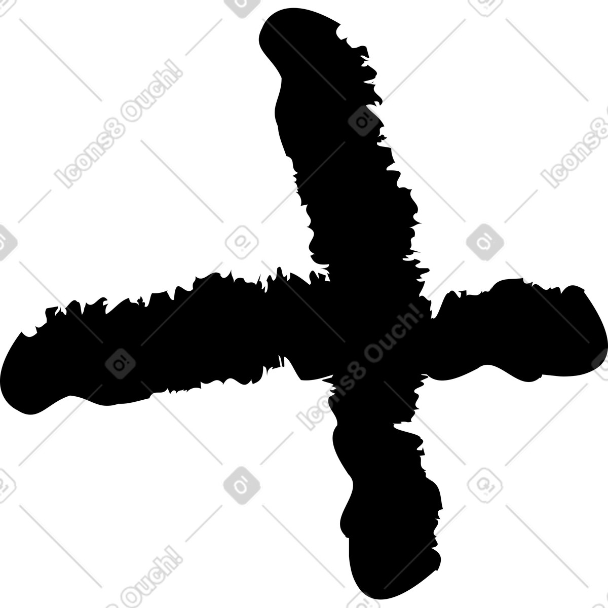 Illustration Charbon plus dans le style Twirl à télécharger aux formats PNG, SVG