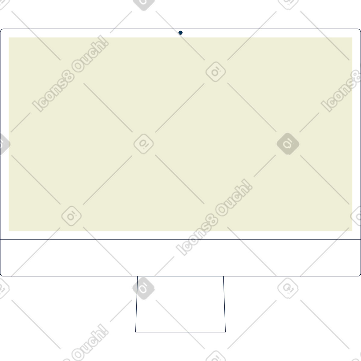 Monoblock-Illustration im Cubes-Stil als Download in PNG, SVG