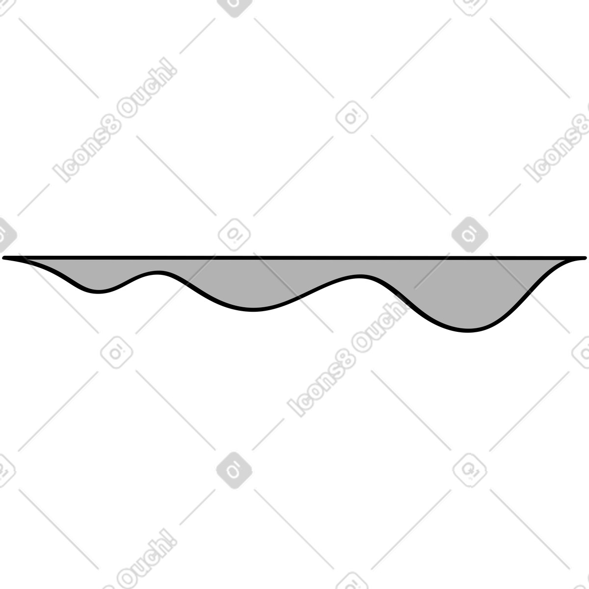Building cement dripping illustration in Looney style download in PNG, SVG