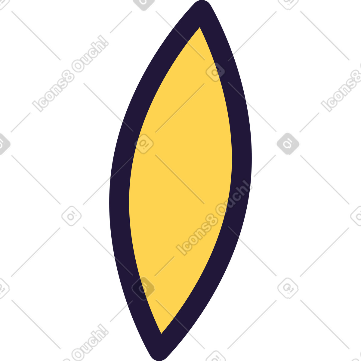 Foglia illustrazione in stile Conifer scarica in PNG, SVG