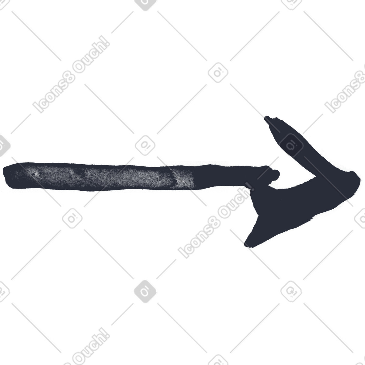 Inky スタイルの Arrow のイラストをPNG、SVG形式でダウンロード