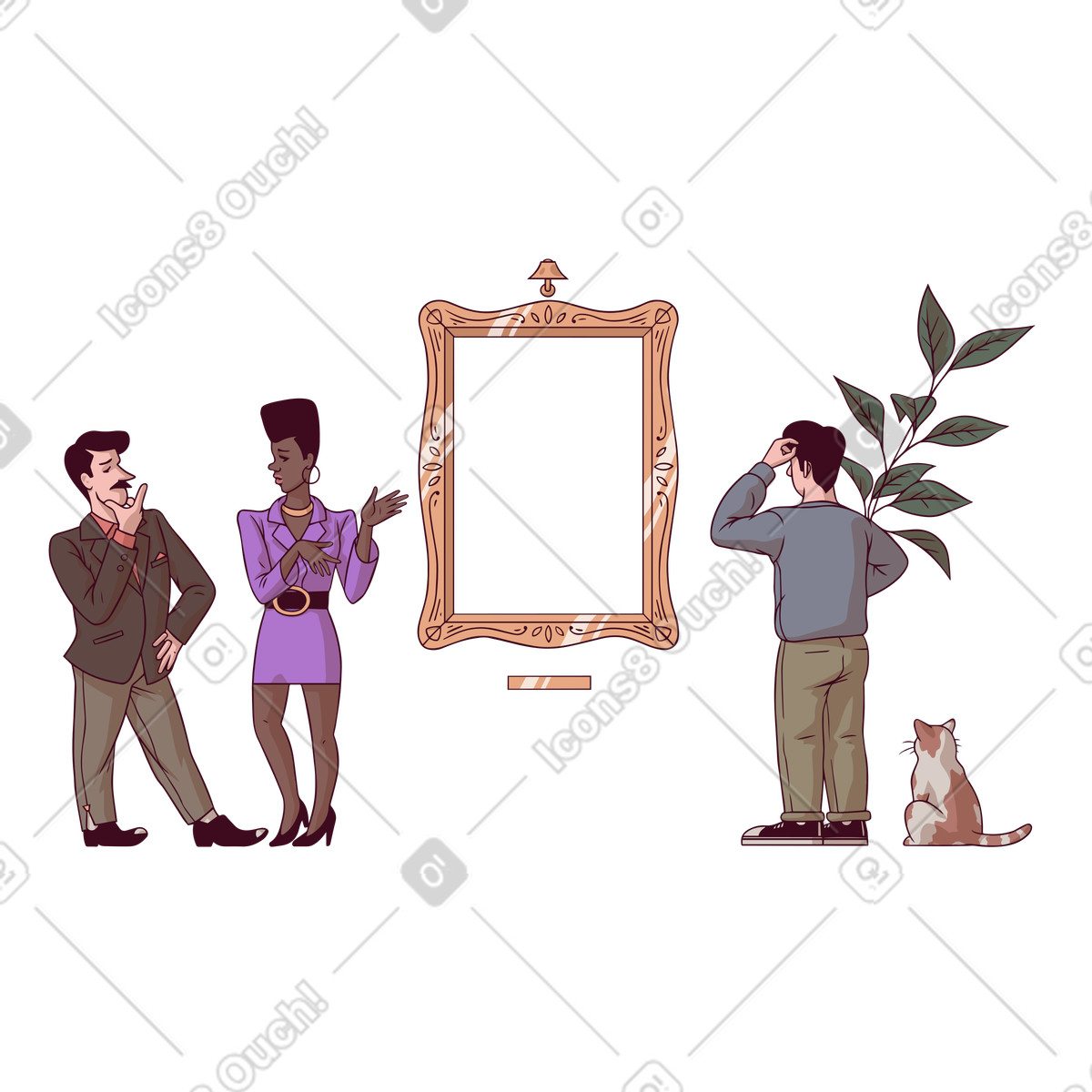 List is empty illustration in PNG, SVG