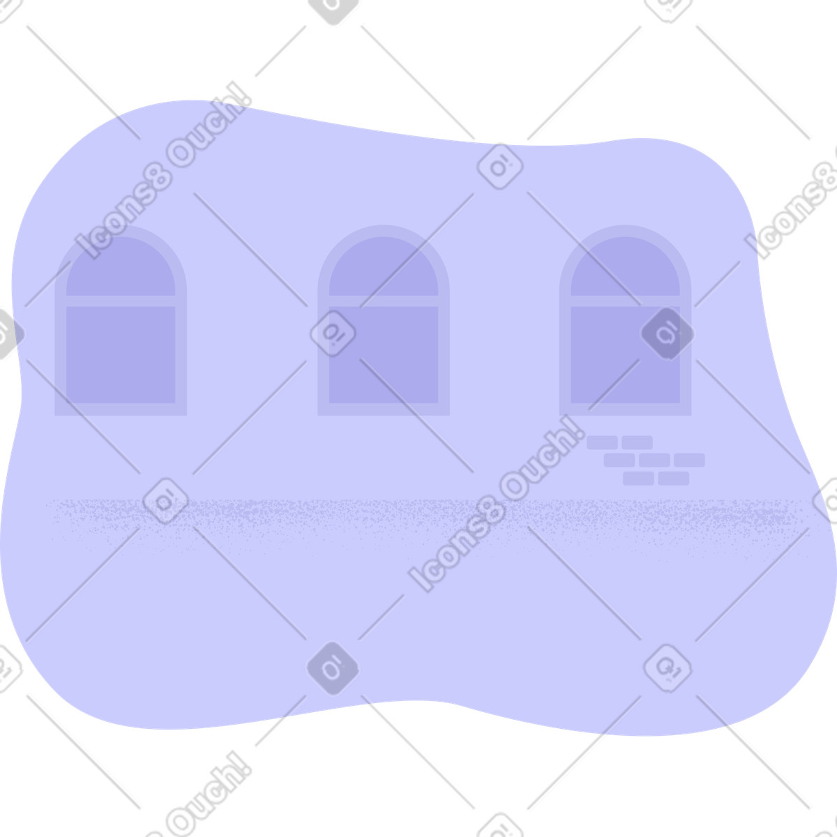 Ilustração de Parede em no estilo Pale para baixar em PNG, SVG