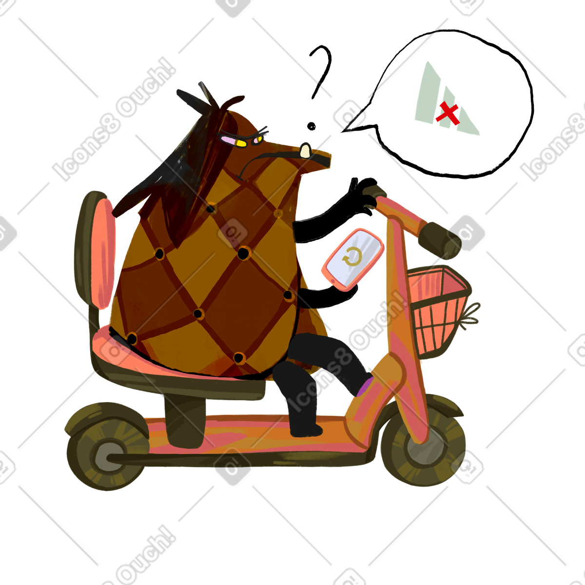 Keine netzwerk verbindung-Illustration im Atomic-Stil als Download in PNG, SVG
