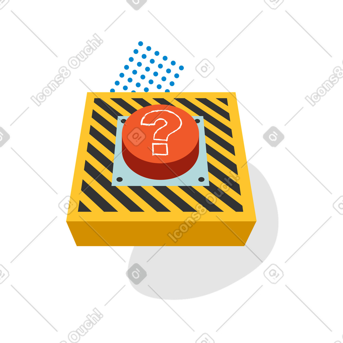 Delete confirmation illustration in PNG, SVG