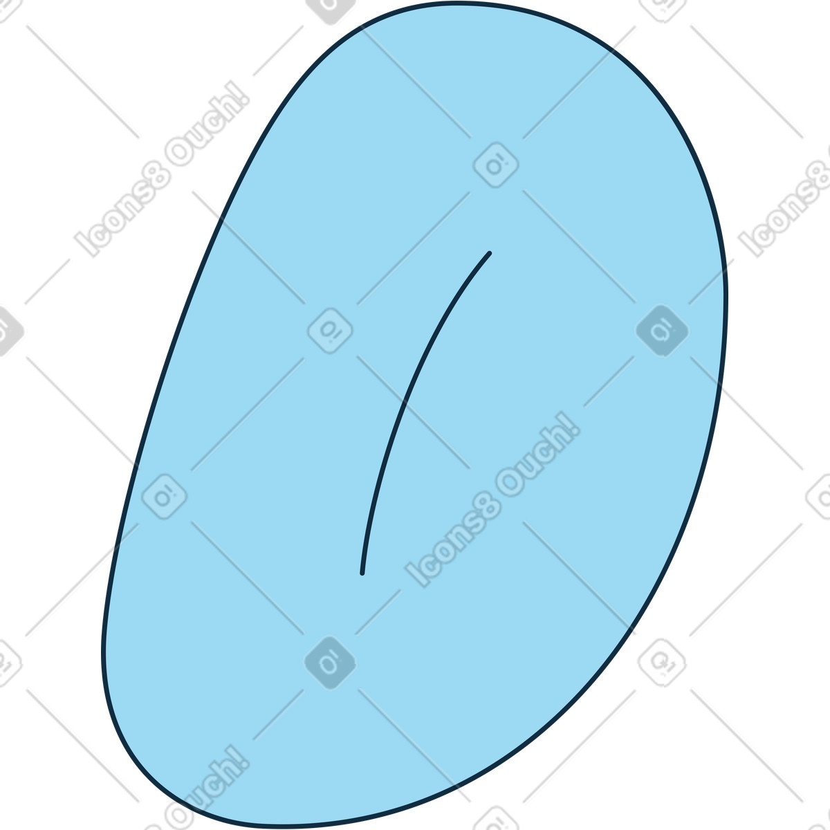 Letter d illustration in PNG, SVG