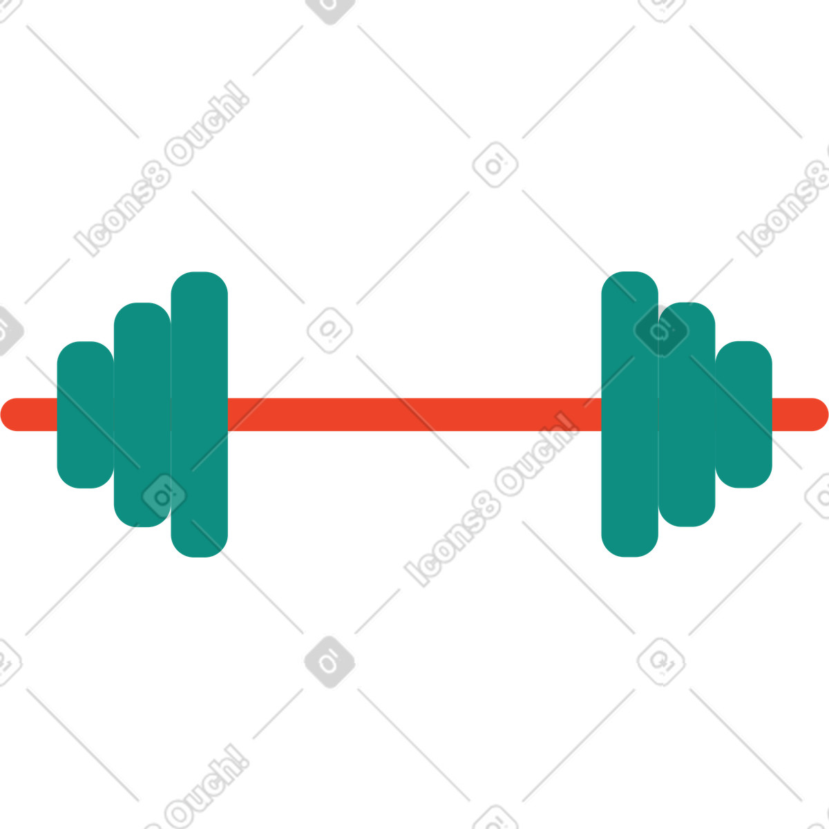 Ilustração de Barra em no estilo Polar para baixar em PNG, SVG