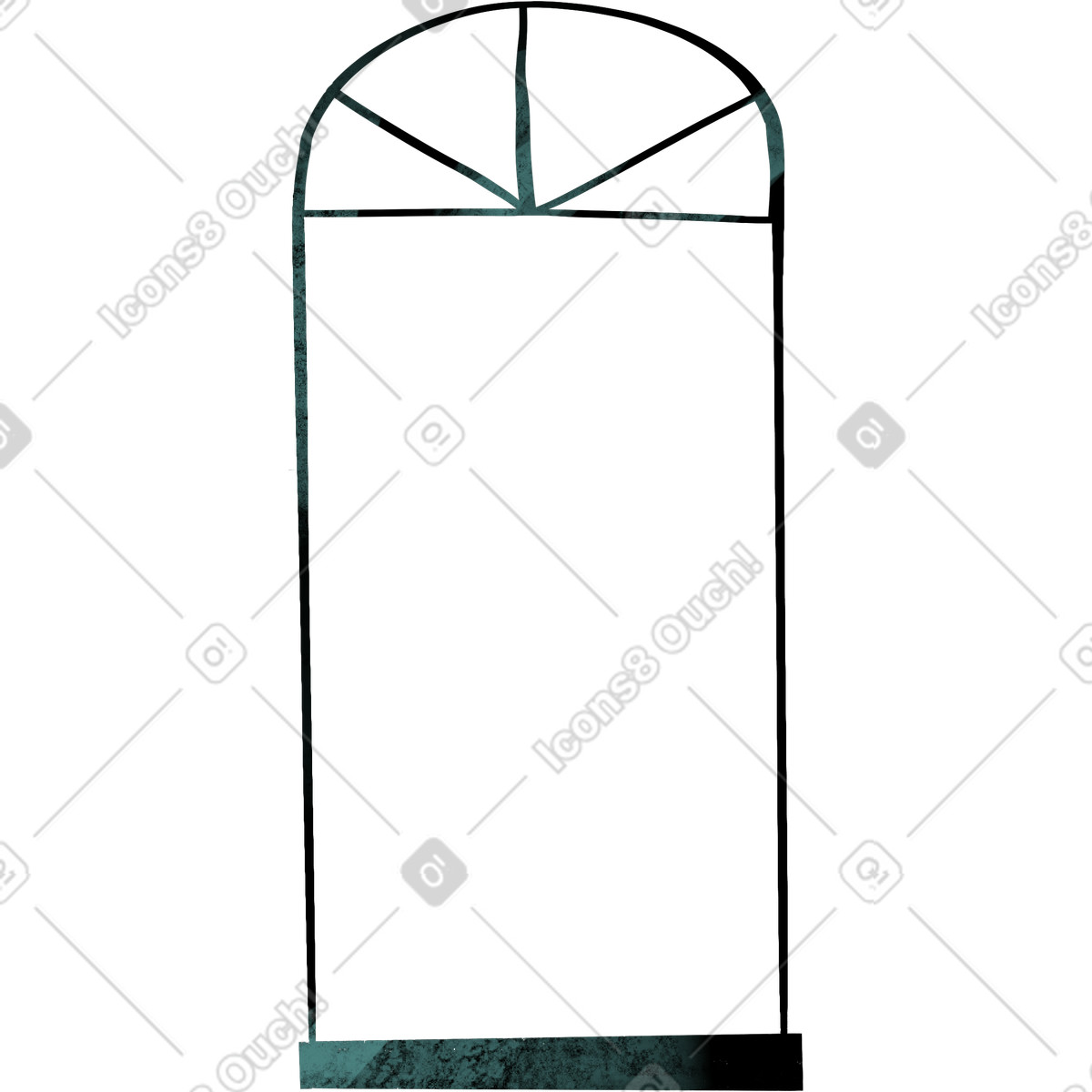 Ilustración Window en estilo Fabulous a descargar en PNG y SVG
