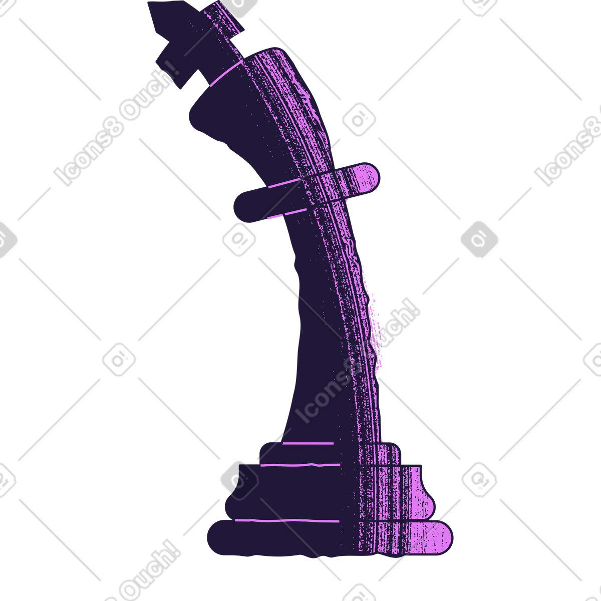 Conifer スタイルの キングチェス のイラストをPNG、SVG形式でダウンロード
