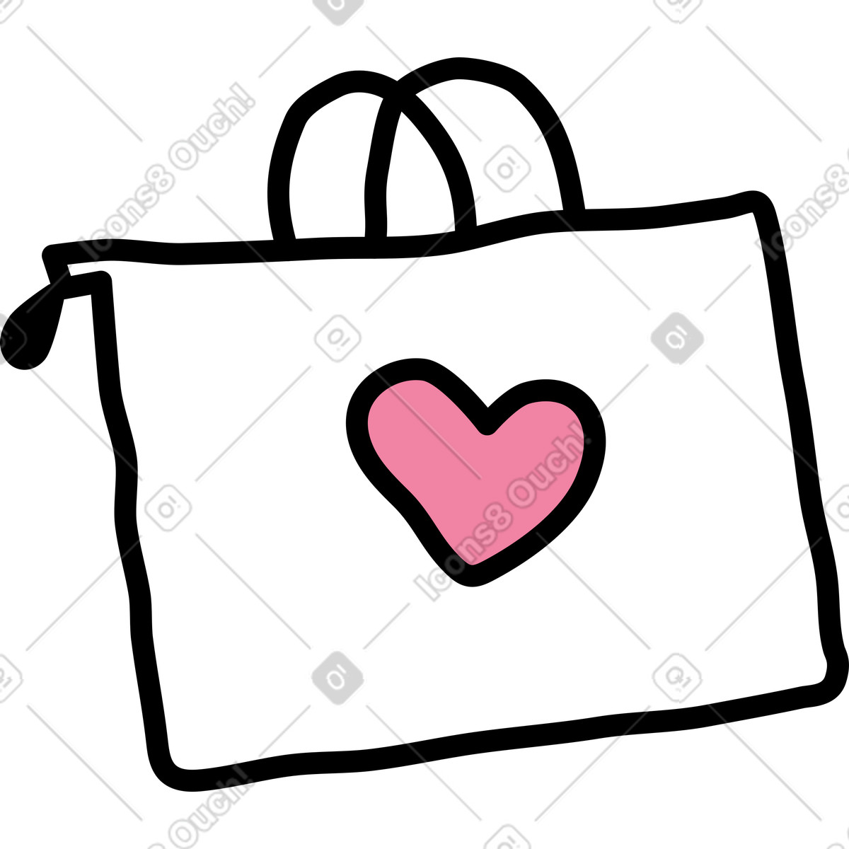 Notes 스타일의 종이 폴더 일러스트레이션 PNG, SVG 다운로드