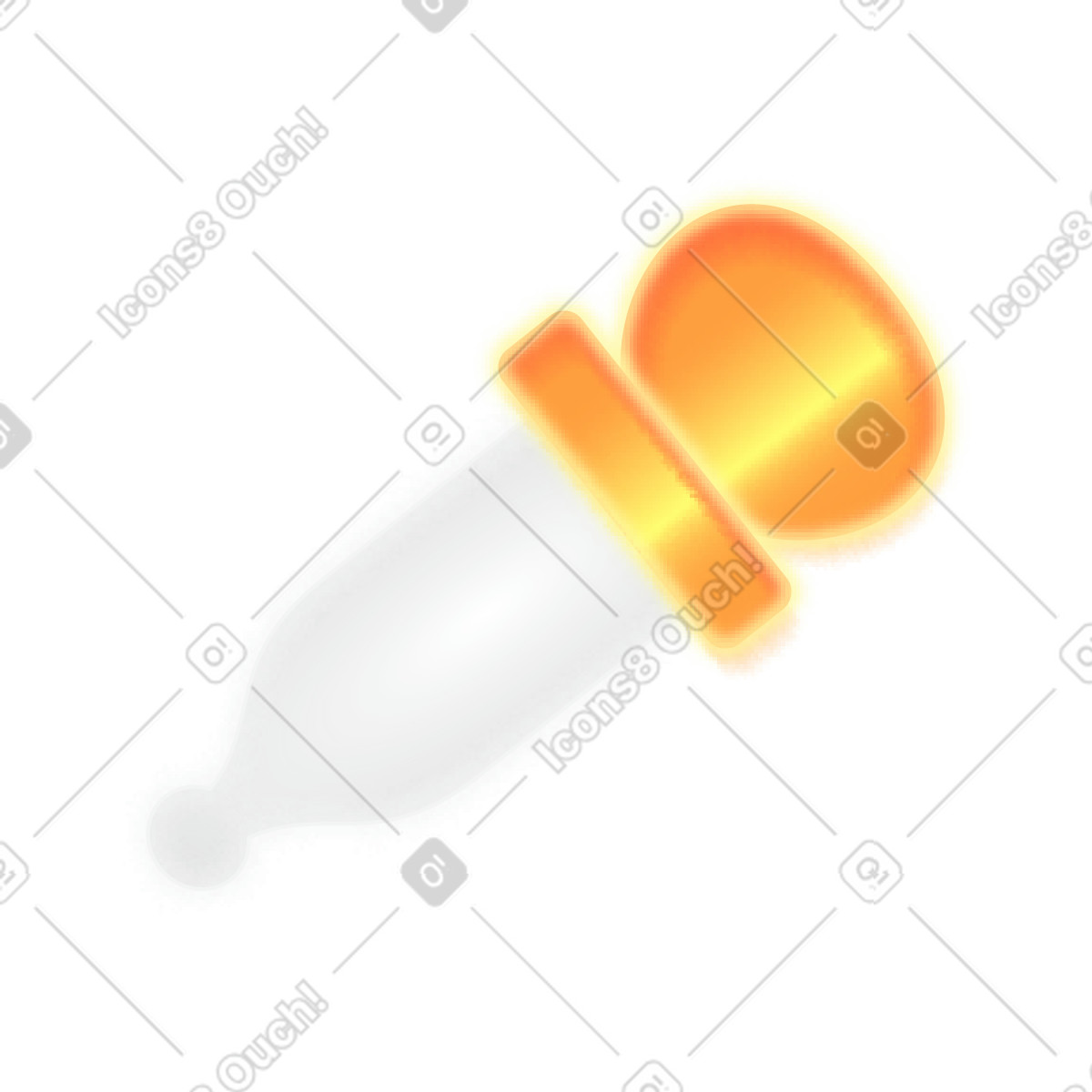 Pipette illustration in PNG, SVG