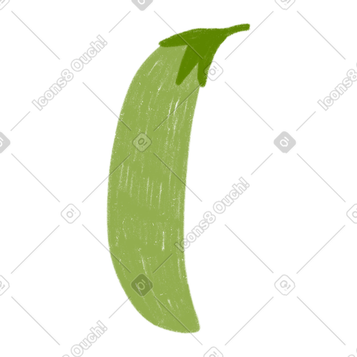 Cozy 스타일의 Peas 일러스트레이션 PNG, SVG 다운로드