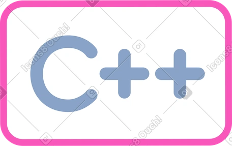 C++ sign PNG, SVG