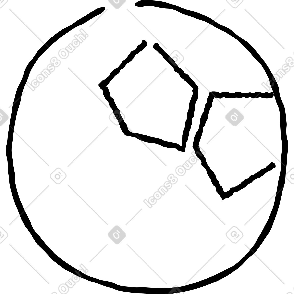 Calcio illustrazione in stile Puzzle scarica in PNG, SVG