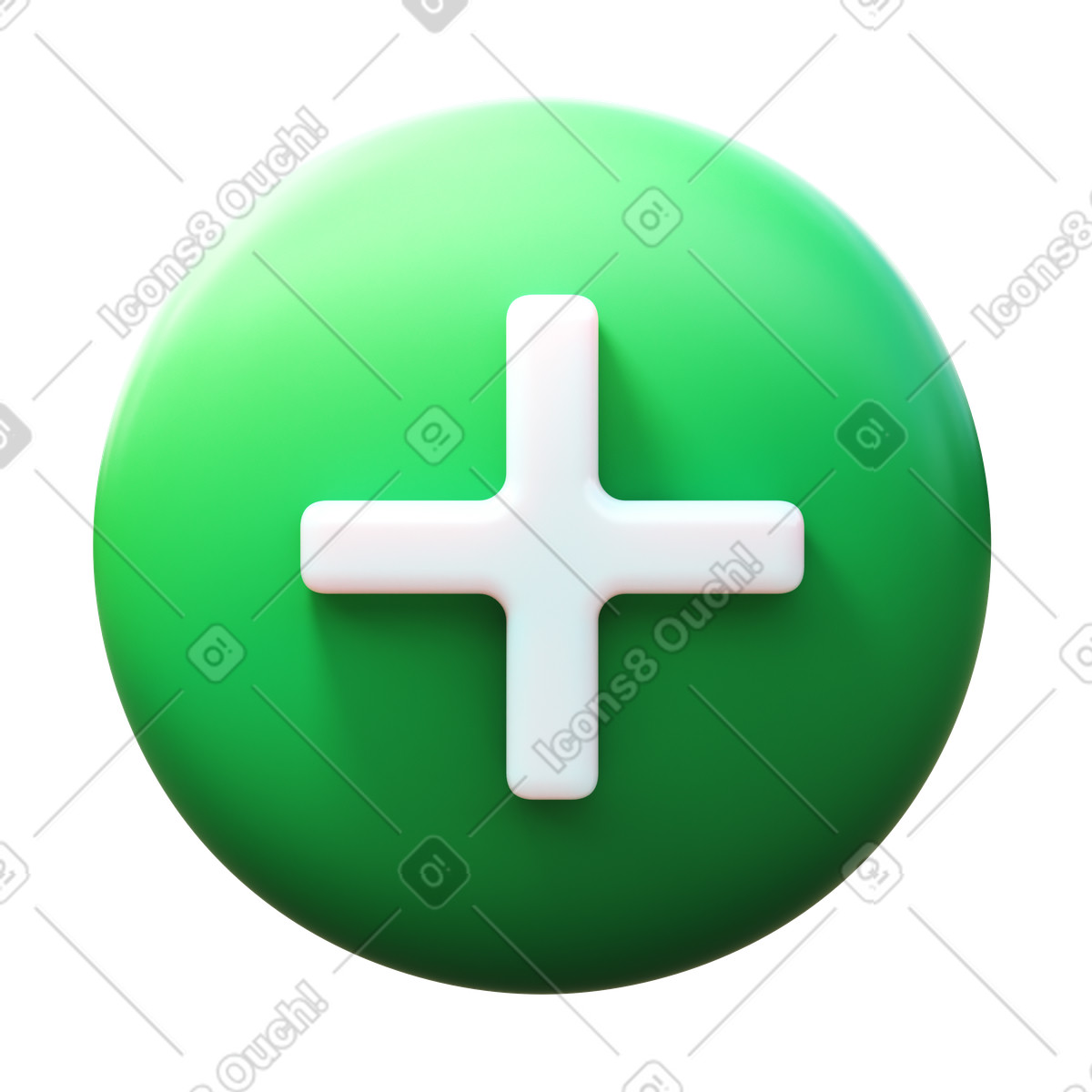 Анимированная иллюстрация Add в стиле 3D Fluency — скачать в форматах GIF, Lottie (JSON), AE