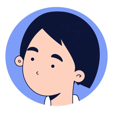 An illustrated face with soft features and a neutral expression. The face is partially obscured by a dark shadow that covers one side, creating a stark contrast with the illuminated portion. The visible part of the face has a light skin tone and is framed by dark hair. The eyes are bright and open, adding an element of curiosity. The background is a solid color, enhancing the focus on the face and the shadow.