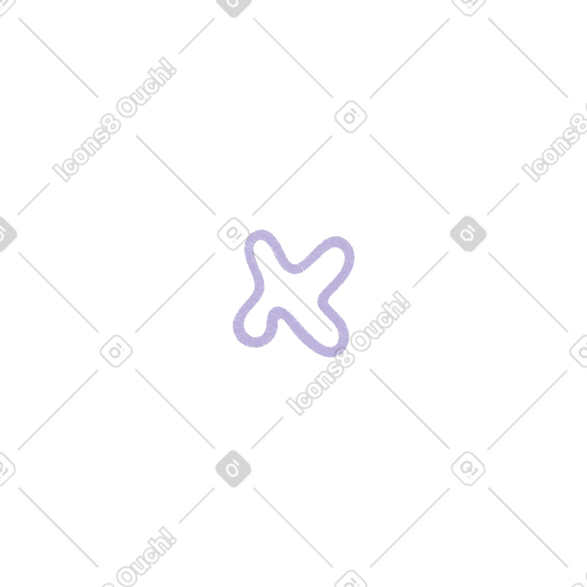 Purple blot illustrazione in stile Tutti scarica in PNG, SVG