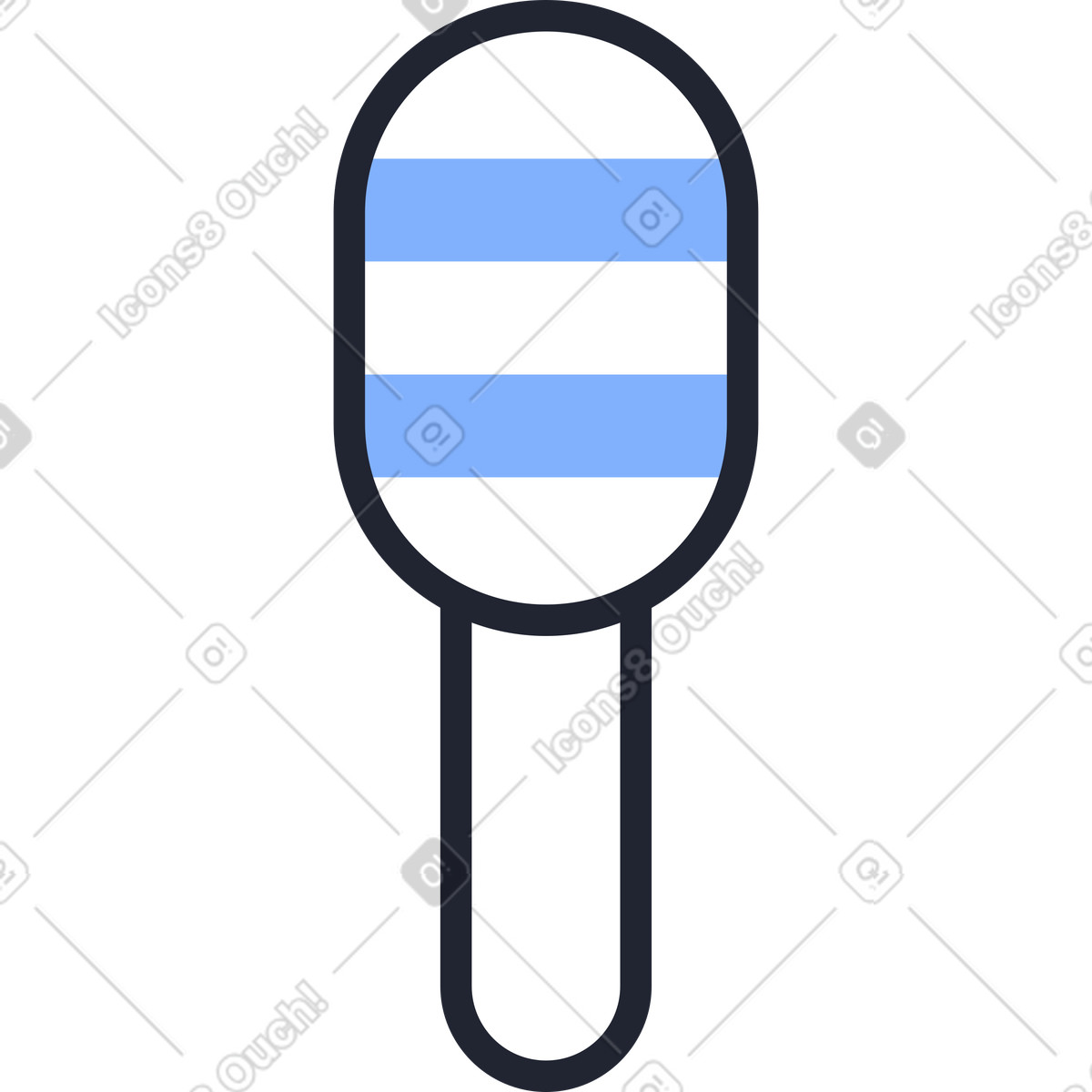 Maracas-Illustration im Pablita-Stil als Download in PNG, SVG