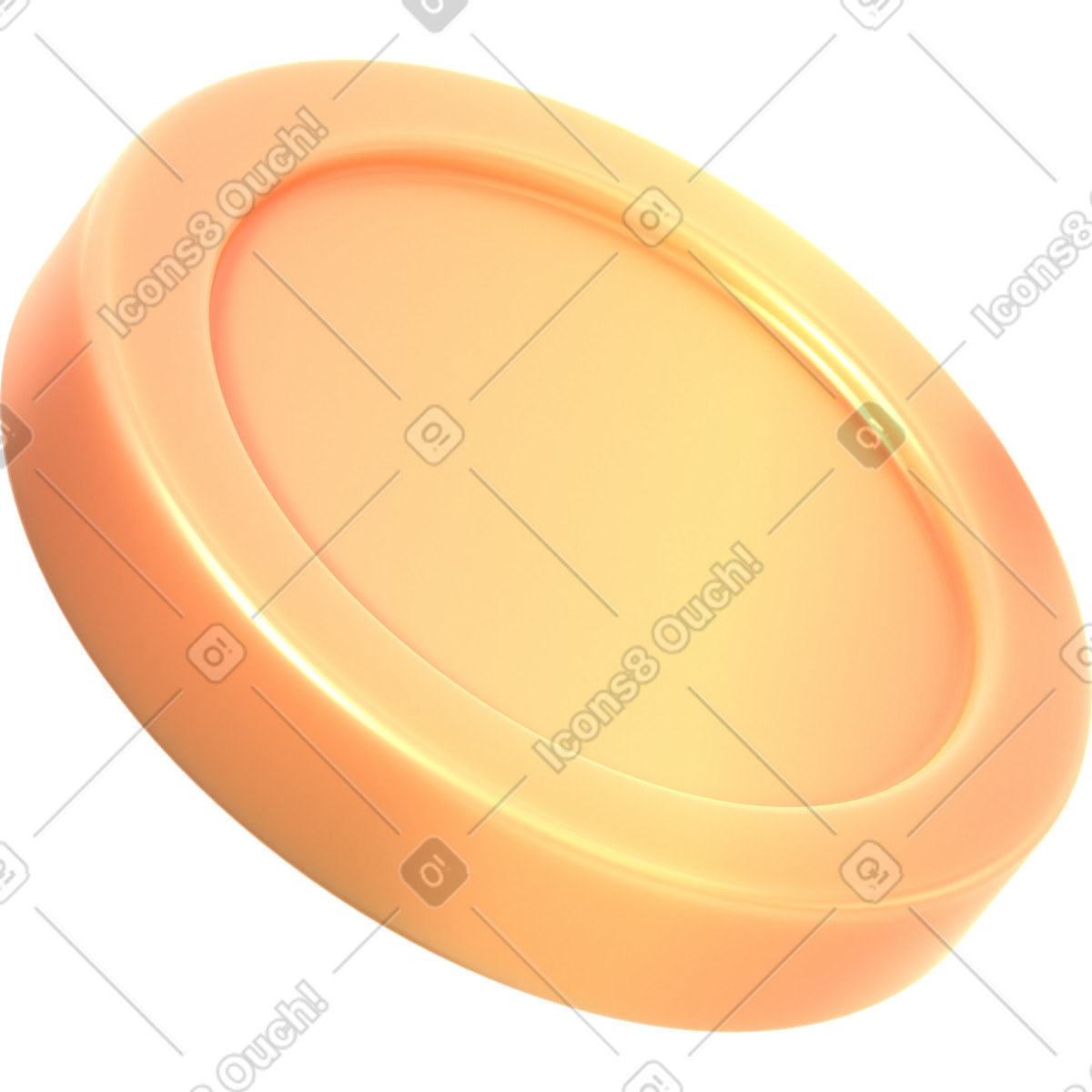 Coin illustration in PNG, SVG