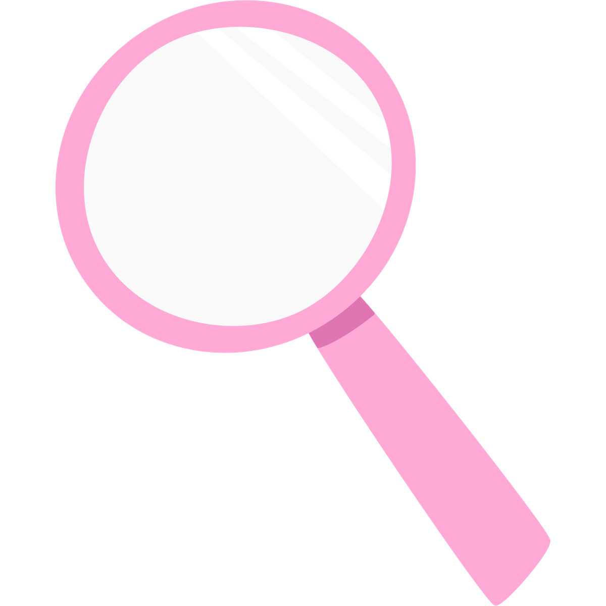 Magnifier illustrazione in stile Bouncy scarica in PNG, SVG