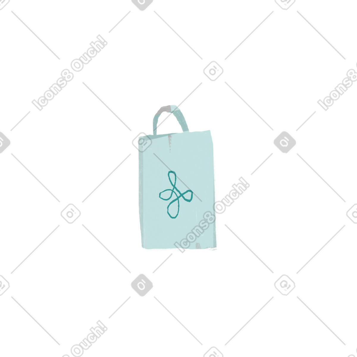 Tasche-Illustration im Fabulous-Stil als Download in PNG, SVG