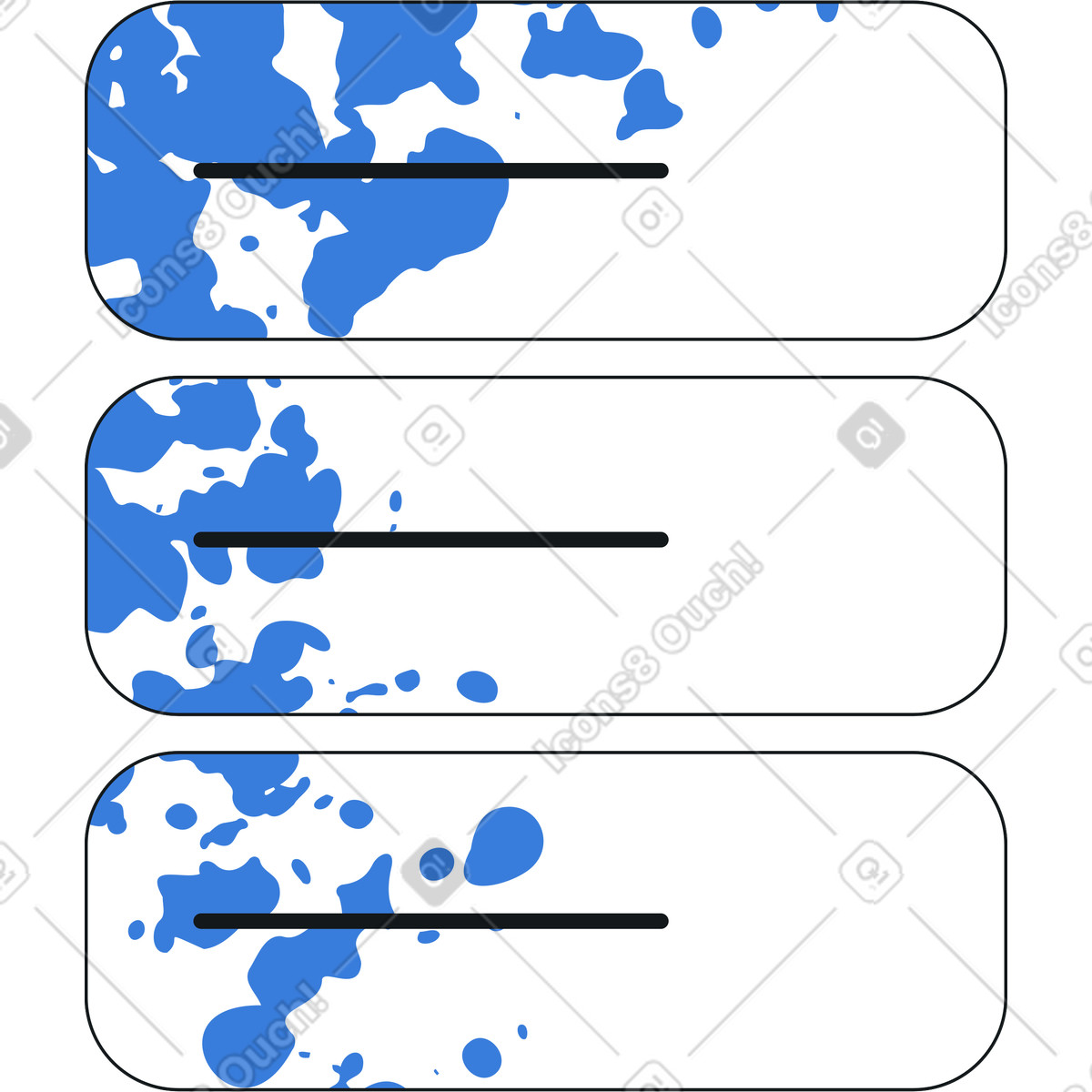 Server illustrazione in stile Midnight scarica in PNG, SVG