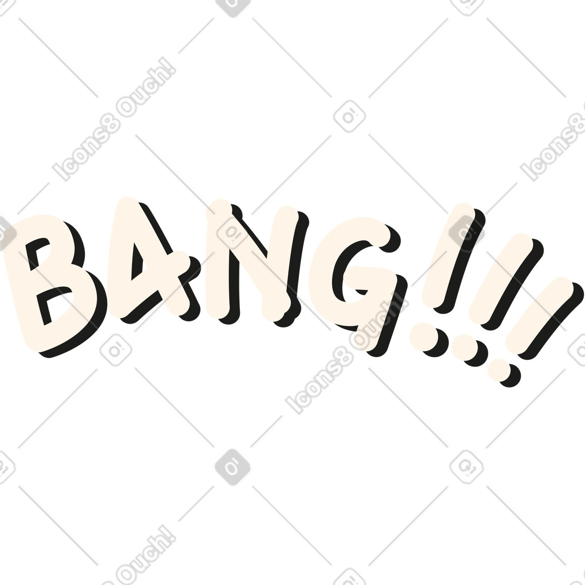Ilustración Explosión en estilo Pale a descargar en PNG y SVG