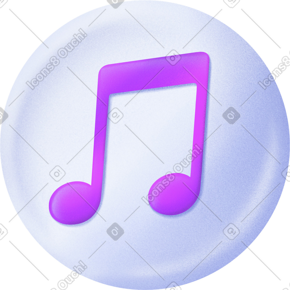 Smart スタイルの Music icon のイラストをPNG、SVG形式でダウンロード