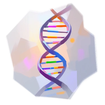 A detailed illustration of a DNA strand, prominently displayed in a curved, double-helix structure. Sections of the DNA are highlighted in bright colors, indicating specific genetic risk factors associated with heart disease. Each highlighted segment features intricate details, showcasing the individual base pairs that comprise the DNA. The background is a subtle gradient that enhances the visibility of the DNA strand and the highlighted areas. A soft glow emanates from the highlighted sections, drawing attention to their significance in the context of genetic health.