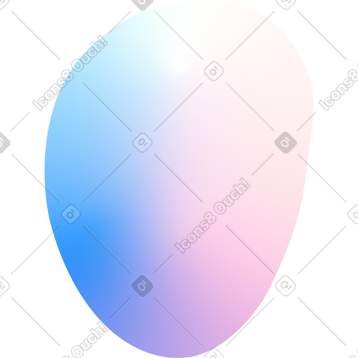 Colored soft spot illustration in Forms style download in PNG, SVG