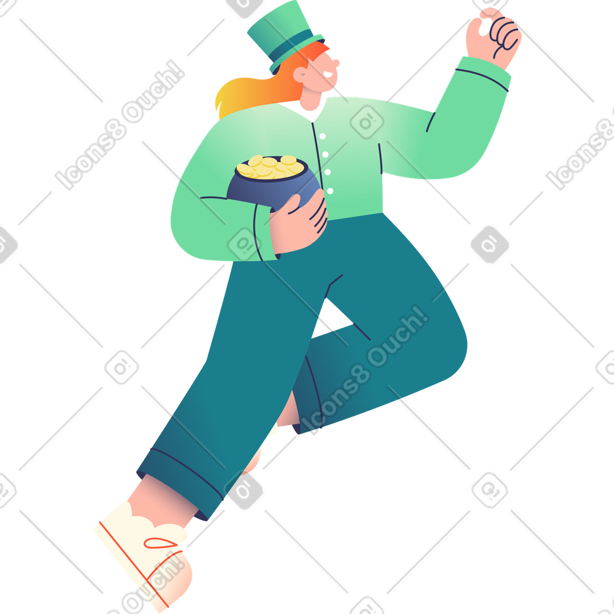 Ilustración Calle. patricio en estilo Beam a descargar en PNG y SVG