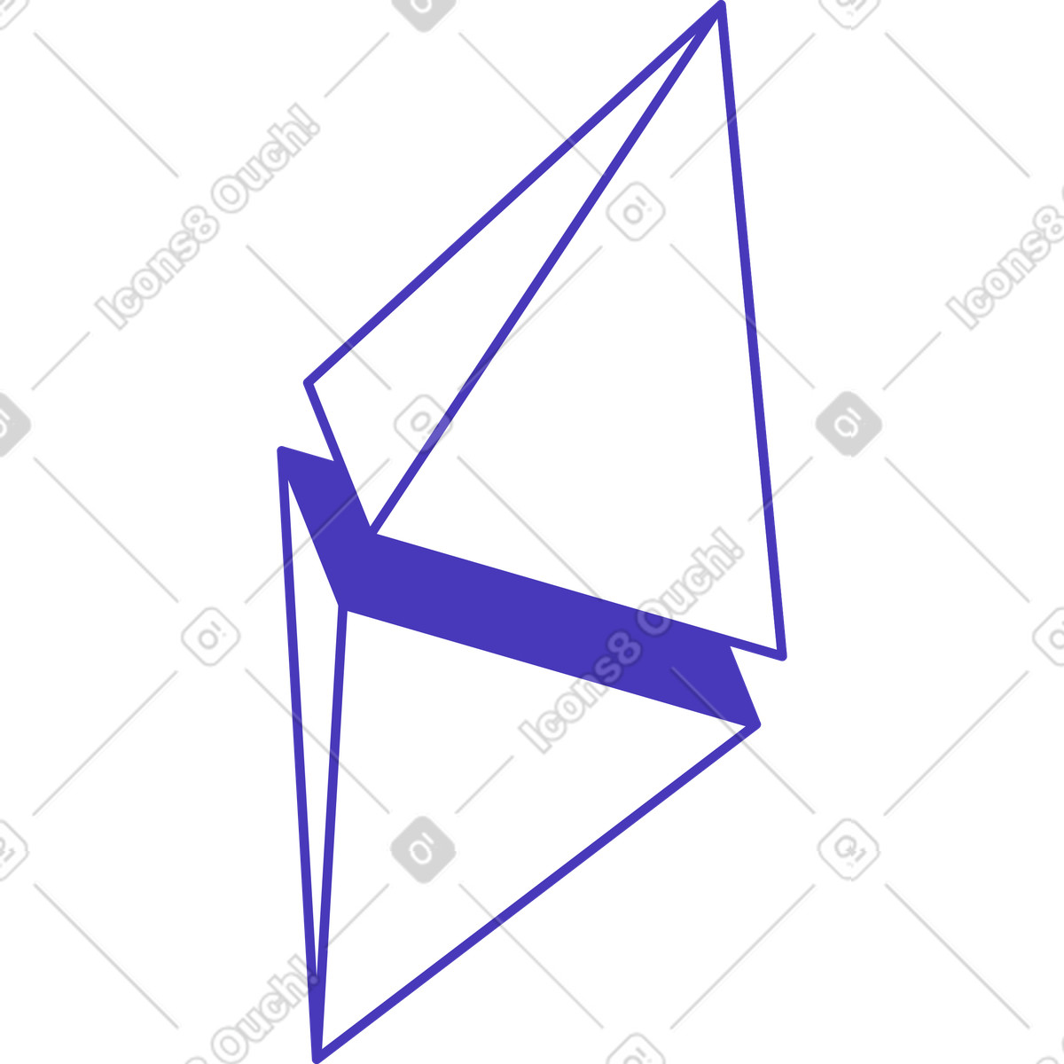 下载 Blueberry 风格的 白色以太币 插画，支持 PNG、SVG 格式