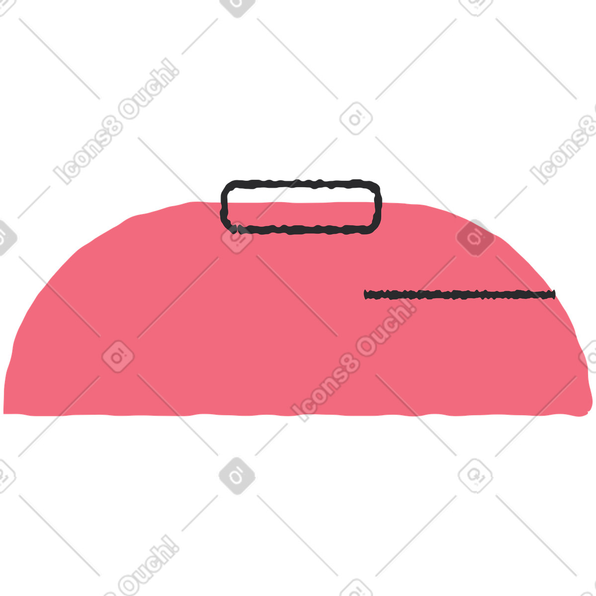Ilustración Espuma en estilo Pablo a descargar en PNG y SVG