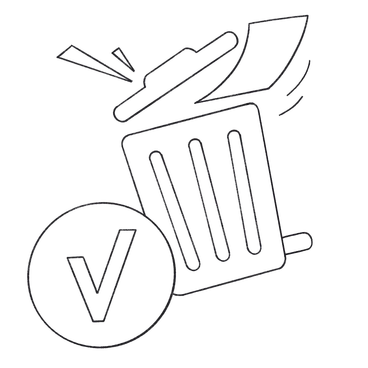 Delete Vector Illustrations