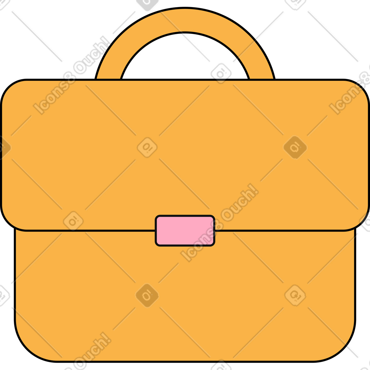 Work case illustration in Bloom style download in PNG, SVG