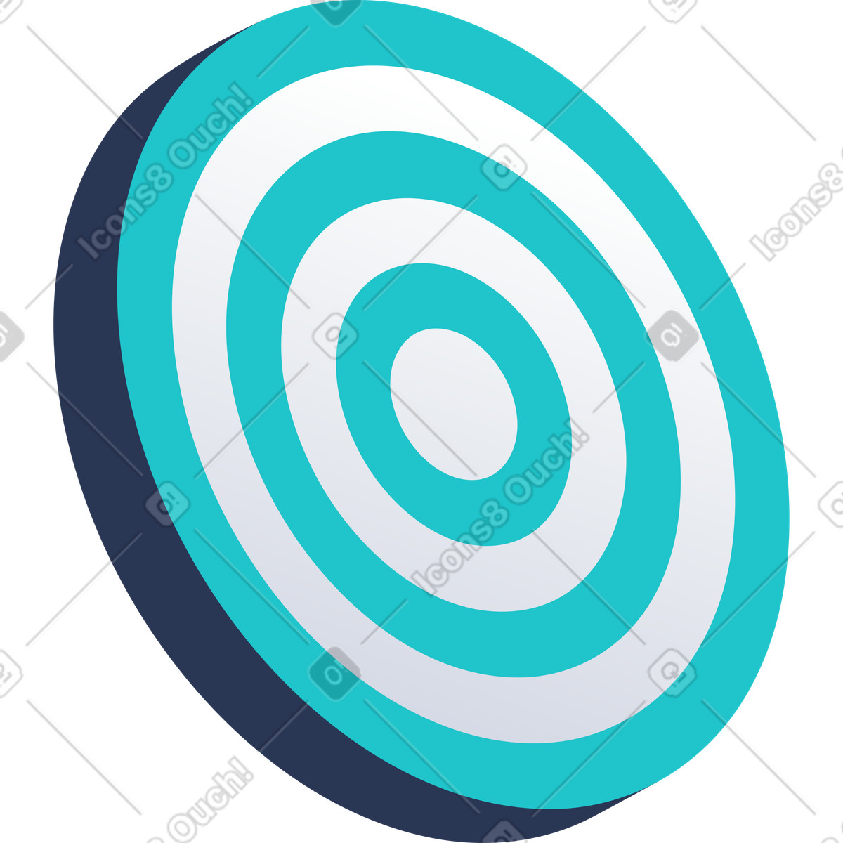 Objetivo illustration in Lucent style download in PNG, SVG