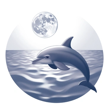 Dauphin dessin couleur