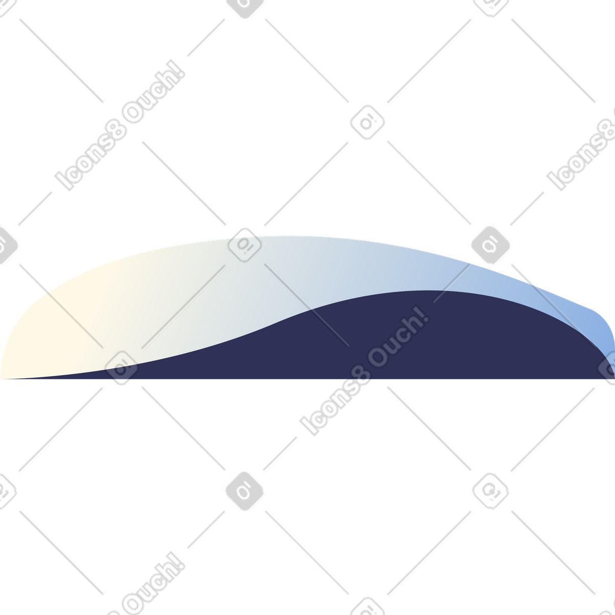 Computer mouse illustration in Beam style download in PNG, SVG