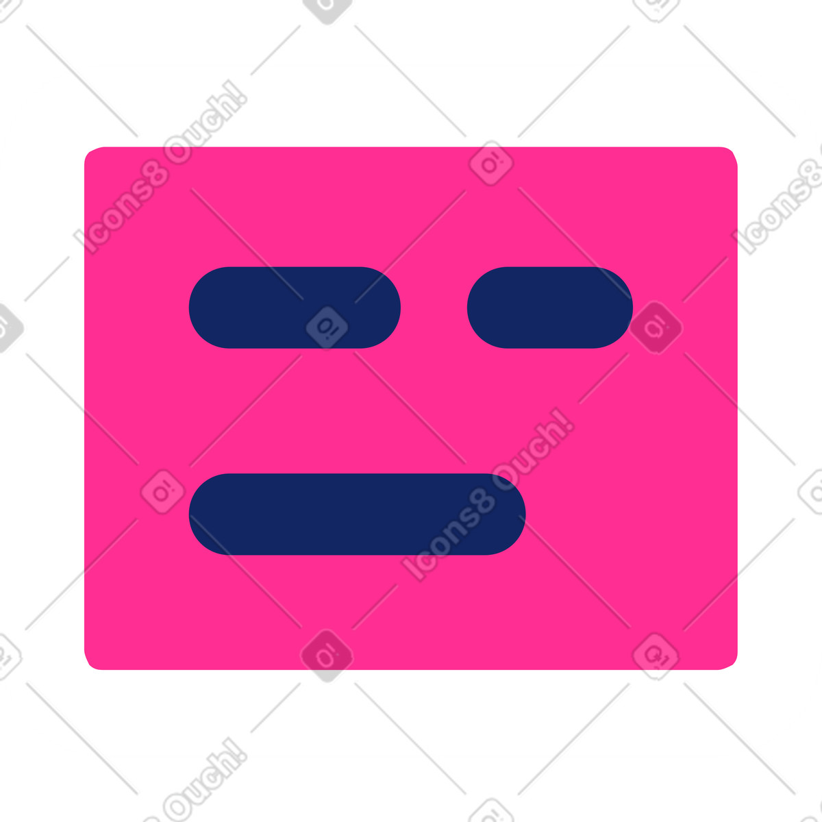 Text block illustration in Cyborg style download in PNG, SVG
