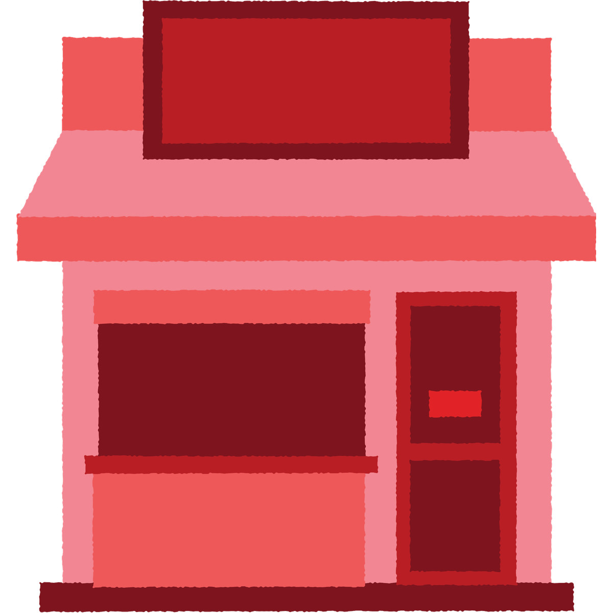 Illustration Shop dans le style Cherry à télécharger aux formats PNG, SVG