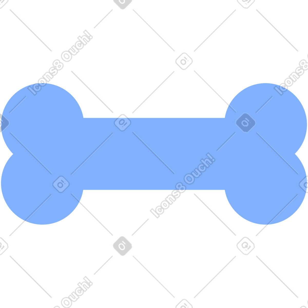 Illustration Os dans le style Pablita à télécharger aux formats PNG, SVG