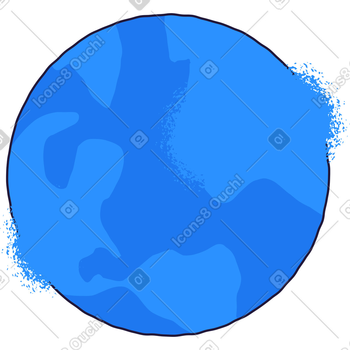 Earth illustration clipart free images and graphics showcasing the planet in vibrant colors