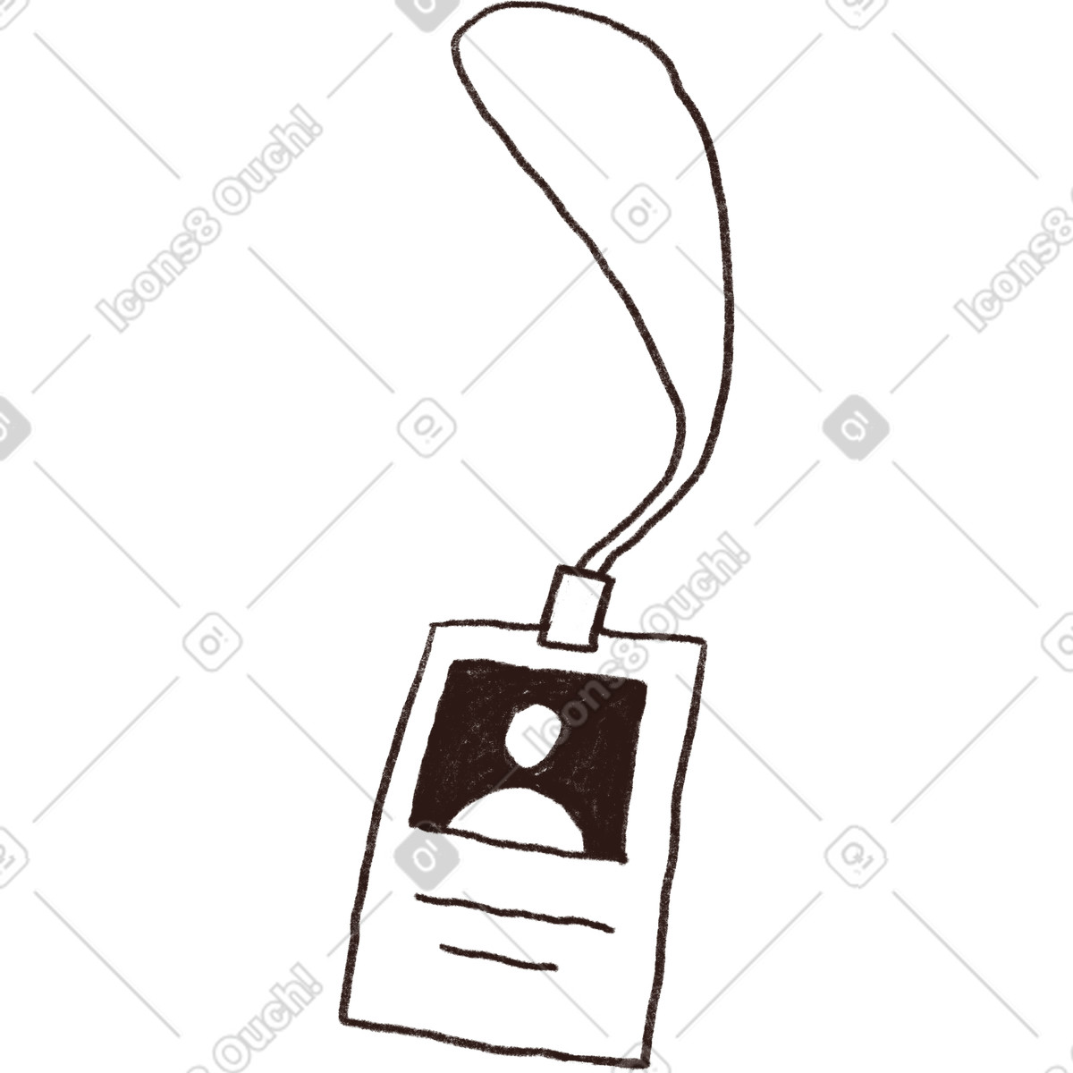 Blobby スタイルの Badge のイラストをPNG、SVG形式でダウンロード