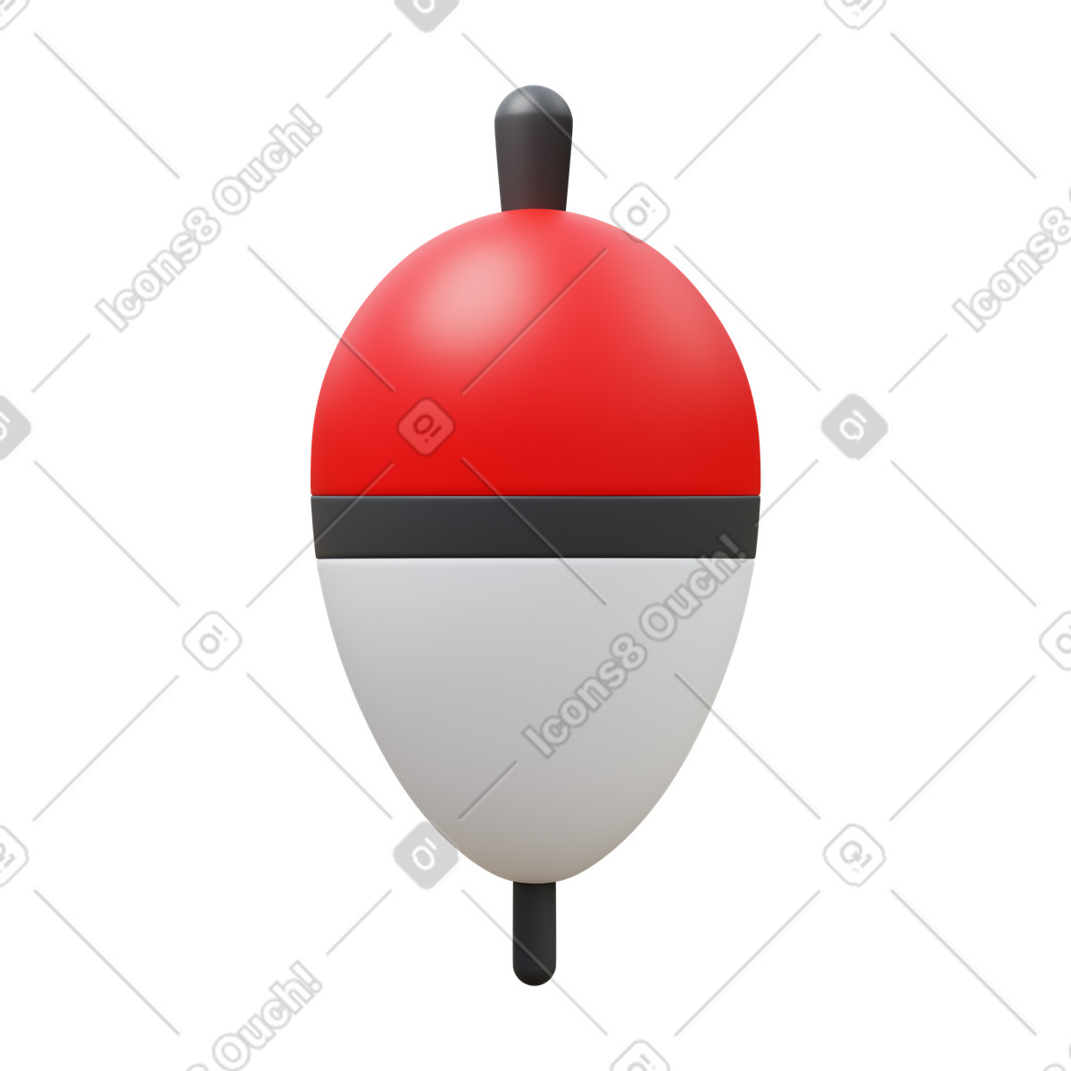 Ilustração de Fishing em no estilo 3D Fluency para baixar em PNG, SVG