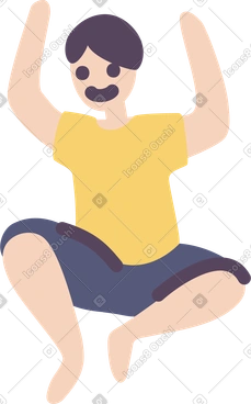 Jumping man PNG, SVG