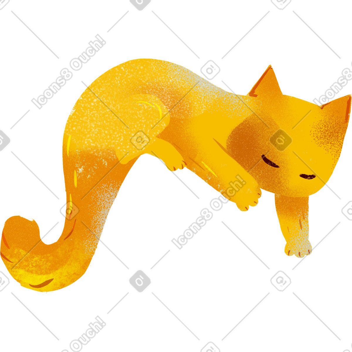 下载 Fabulous 风格的 红猫 插画，支持 PNG、SVG 格式