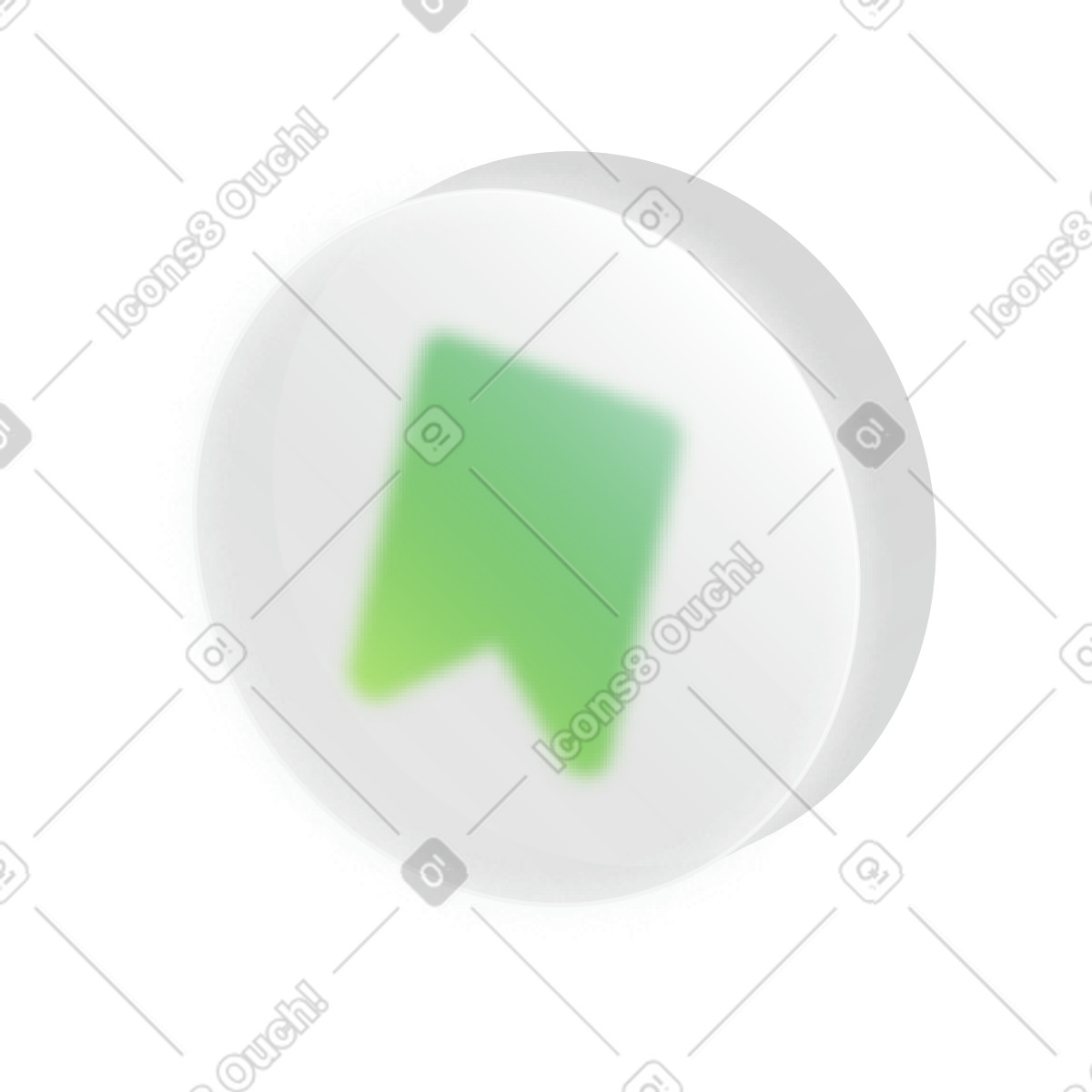 Ilustración Icono de marcador en estilo Burst a descargar en PNG y SVG